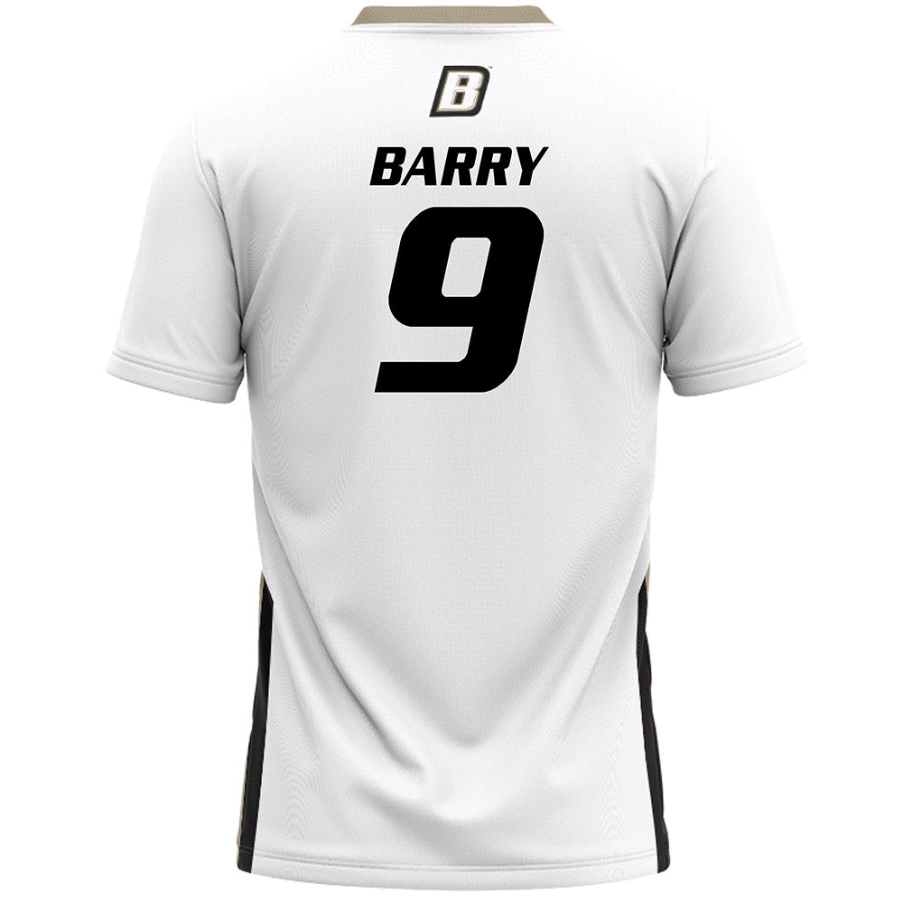 Bryant - NCAA Women's Lacrosse : Kaelyn Barry - White Lacrosse Jersey -1