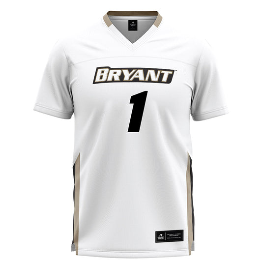 Bryant - NCAA Women's Lacrosse : Sydnee Denson - White Lacrosse Jersey -0