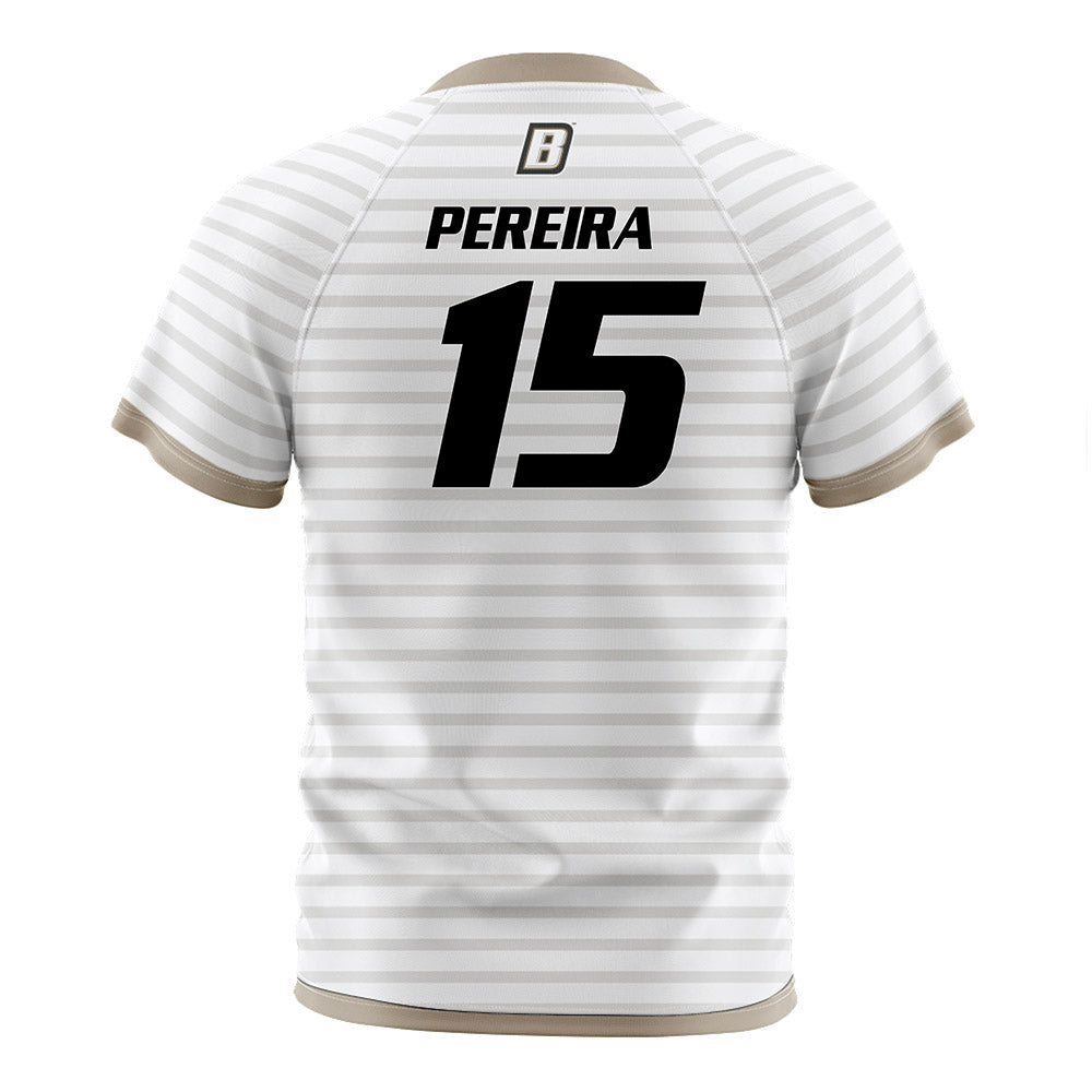 Bryant - NCAA Men's Soccer : Daniel Pereira - White Soccer Jersey