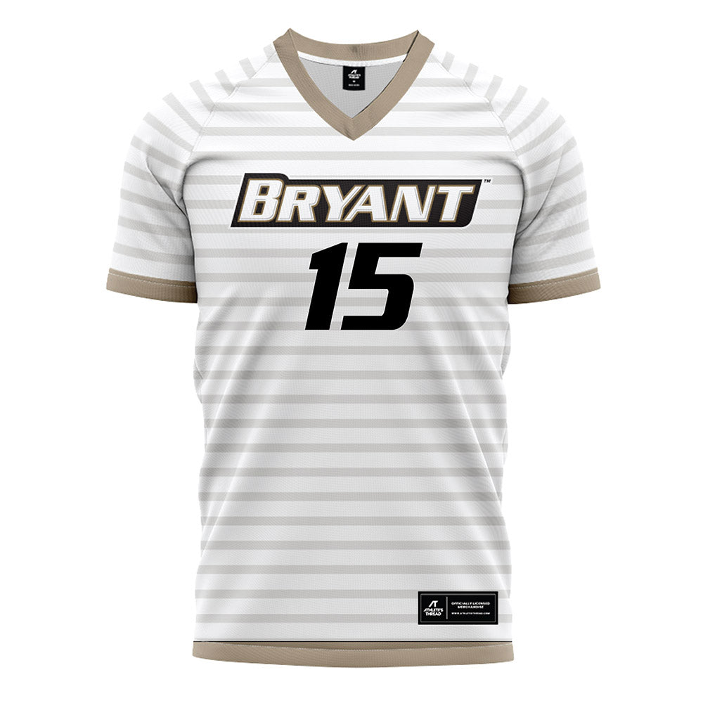 Bryant - NCAA Men's Soccer : Ilay Krespi - White Soccer Jersey-0