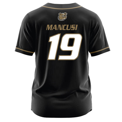 Bryant - NCAA Softball : Emilia Mancusi - Black Jersey-1