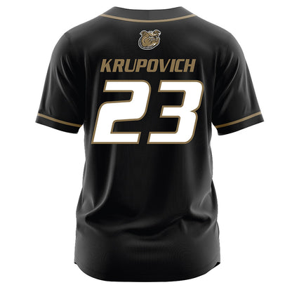 Bryant - NCAA Softball : Zoie Krupovich - Black Jersey-1