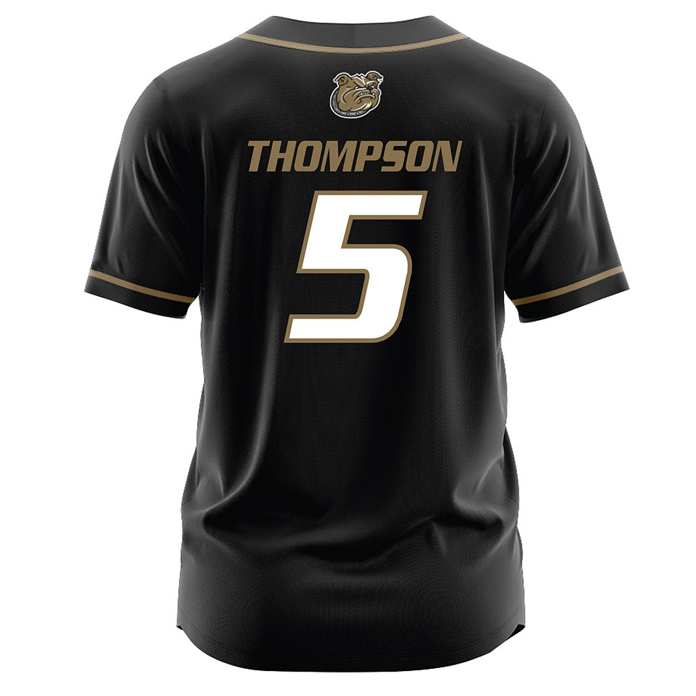 Bryant - NCAA Softball : Teagan Thompson - Black Jersey-1
