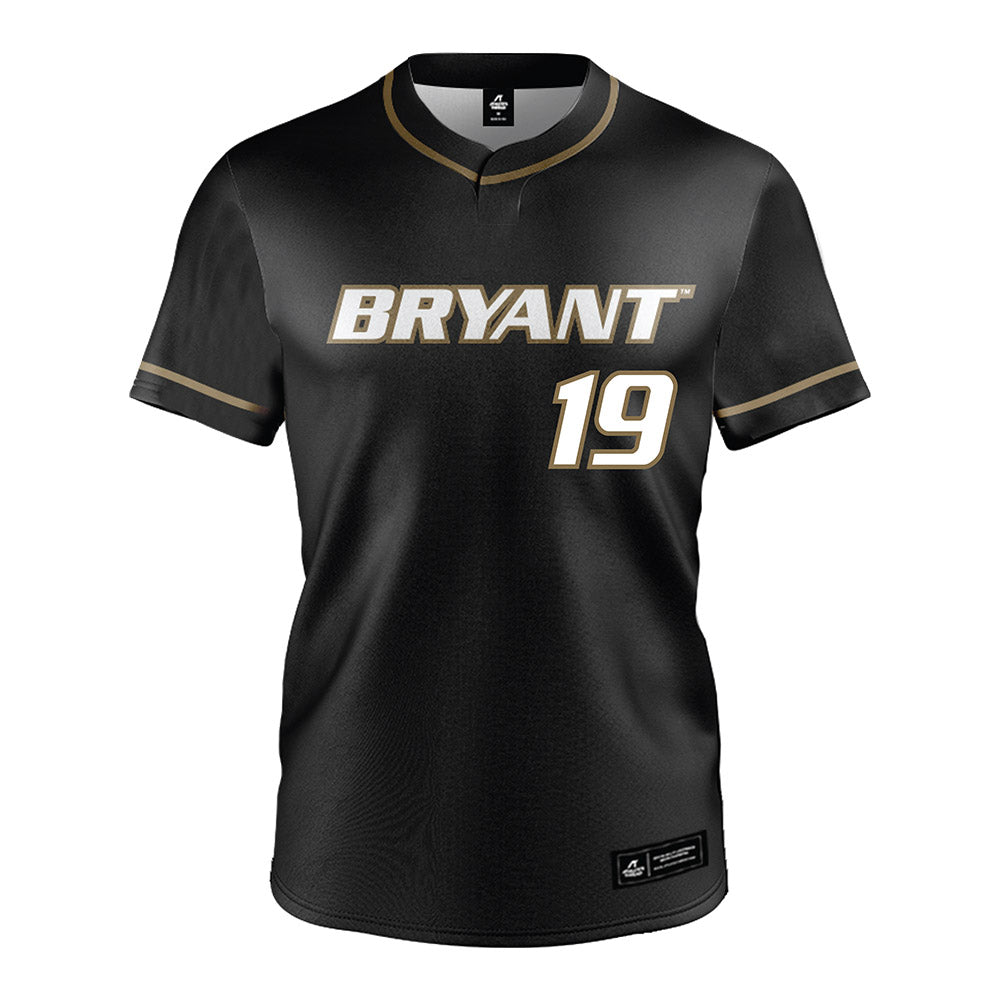 Bryant - NCAA Softball : Emilia Mancusi - Black Jersey-0