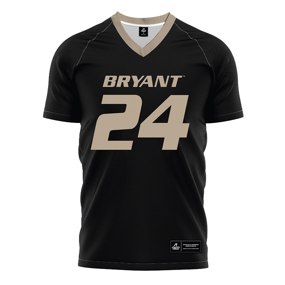 Bryant - NCAA Women's Soccer : Delaney Callahan - Black Soccer Jersey-0