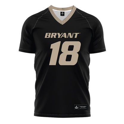 Bryant - NCAA Women's Soccer : Grayson Edwards - Black Soccer Jersey-0