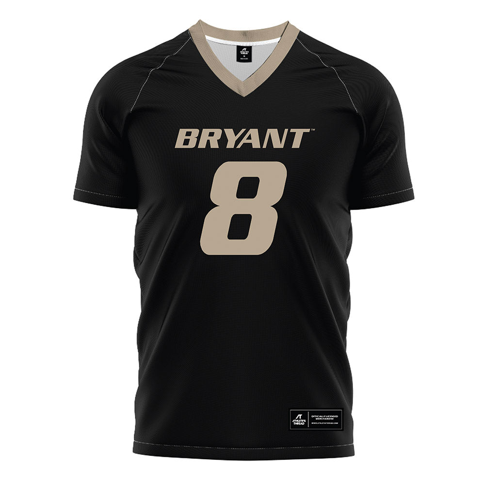 Bryant - NCAA Women's Soccer : Lucia Edelstein - Black Soccer Jersey-0