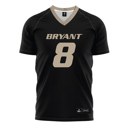 Bryant - NCAA Women's Soccer : Lucia Edelstein - Black Soccer Jersey-0