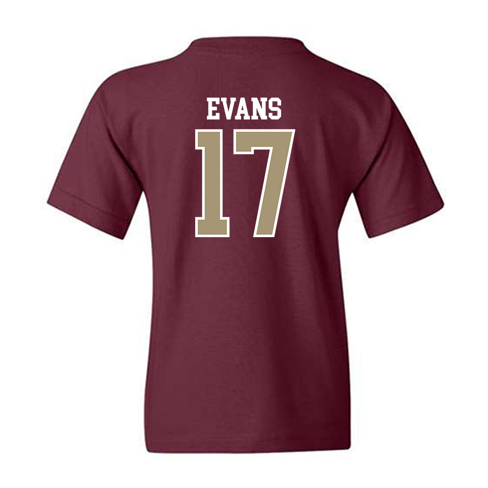 Lafayette College - NCAA Football : Kingston Evans - Classic Shersey Youth T-Shirt-1