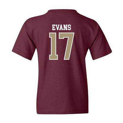 Lafayette College - NCAA Football : Kingston Evans - Classic Shersey Youth T-Shirt-1