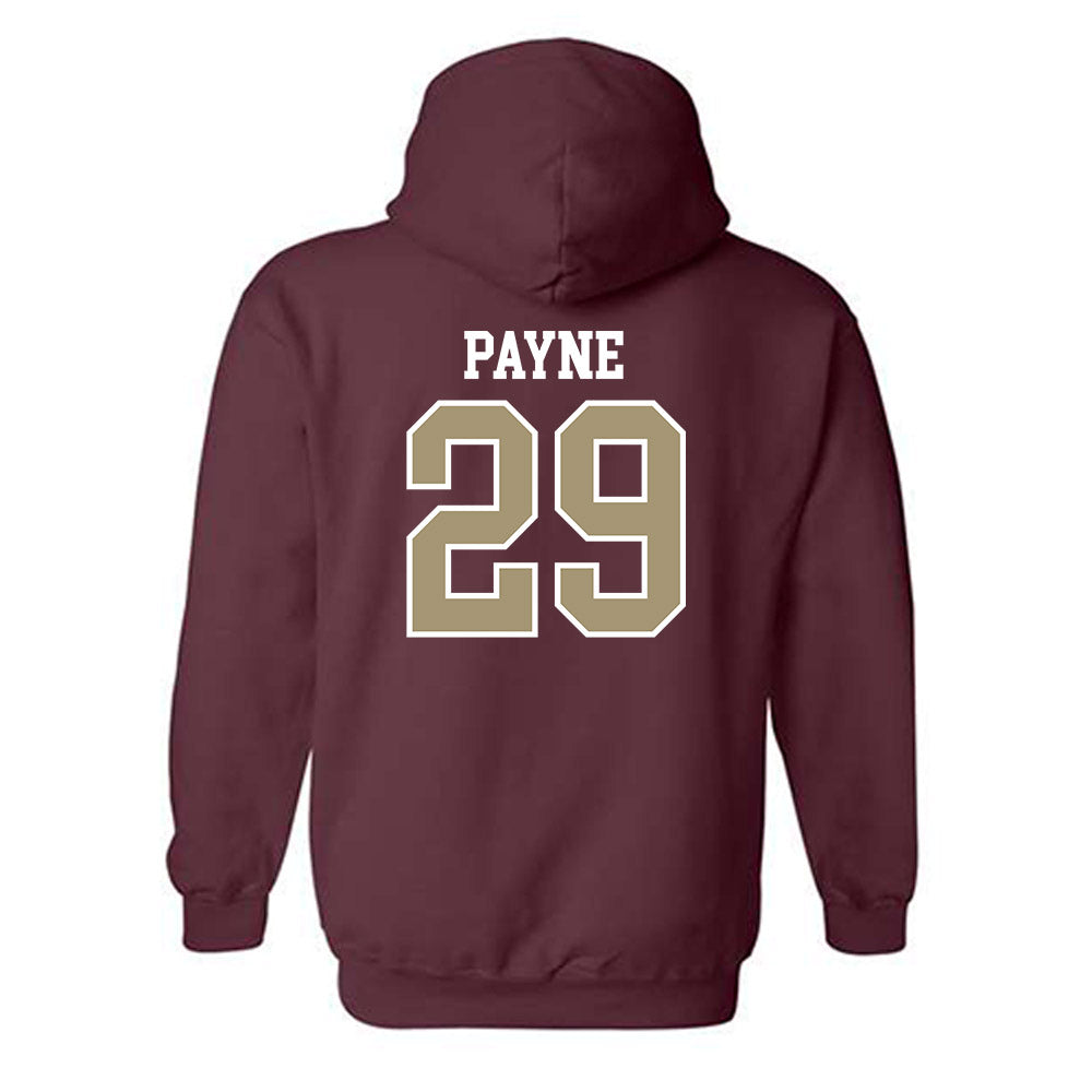 Lafayette College - NCAA Baseball : Alex Payne - Classic Shersey Hooded Sweatshirt-1