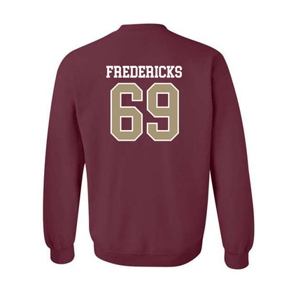 Lafayette College - NCAA Football : Jaivale Fredericks - Classic Shersey Crewneck Sweatshirt-1