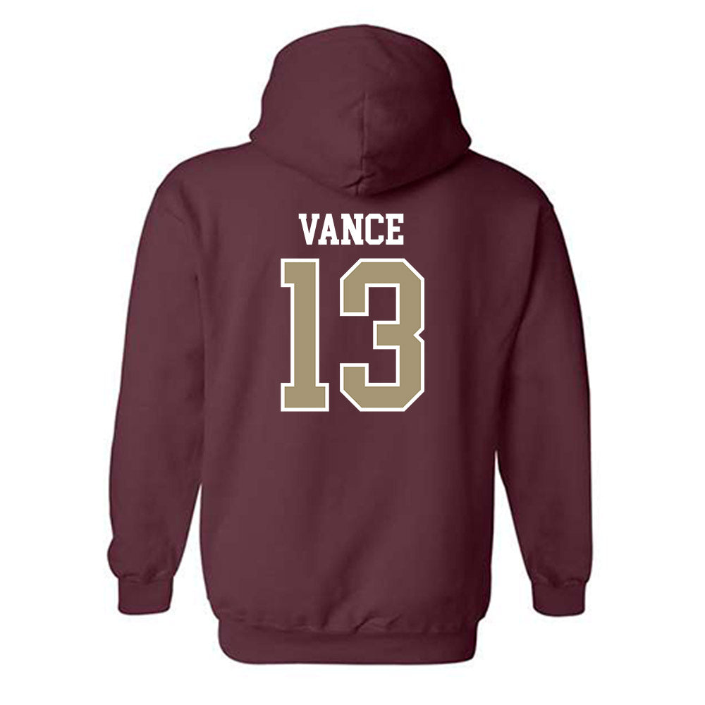 Lafayette College - NCAA Football : Kameron Vance - Classic Shersey Hooded Sweatshirt-1