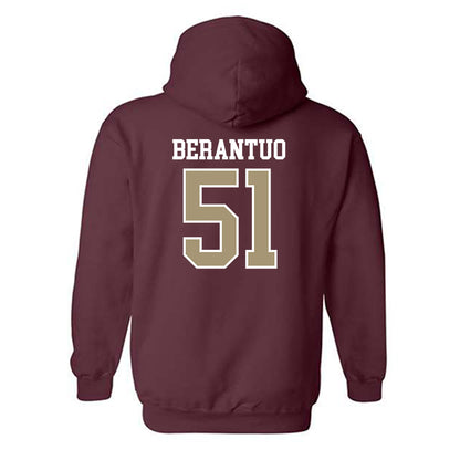 Lafayette College - NCAA Football : Maddox Berantuo - Classic Shersey Hooded Sweatshirt-1