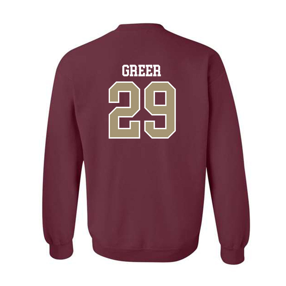 Lafayette College - NCAA Football : Payton Greer - Classic Shersey Crewneck Sweatshirt-1
