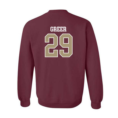 Lafayette College - NCAA Football : Payton Greer - Classic Shersey Crewneck Sweatshirt-1