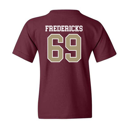 Lafayette College - NCAA Football : Jaivale Fredericks - Classic Shersey Youth T-Shirt-1