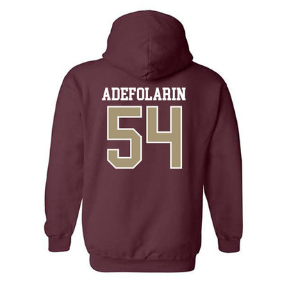 Lafayette College - NCAA Football : Daniel Adefolarin - Classic Shersey Hooded Sweatshirt-1