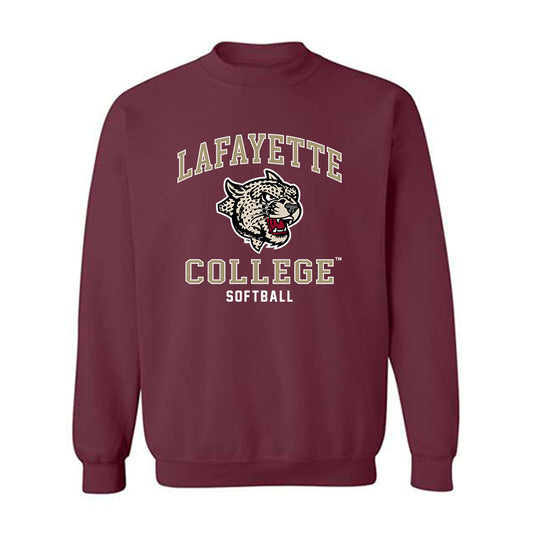 Lafayette College - NCAA Softball : Danielle Rosner - Classic Shersey Crewneck Sweatshirt-0