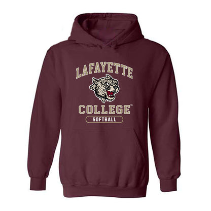 Lafayette College - NCAA Softball : Danielle Rosner - Classic Shersey Hooded Sweatshirt-0