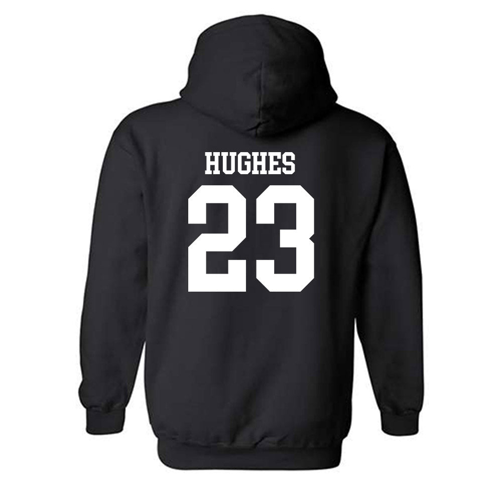 Lafayette College - NCAA Women's Soccer : Alle Hughes - Classic Shersey Hooded Sweatshirt-1