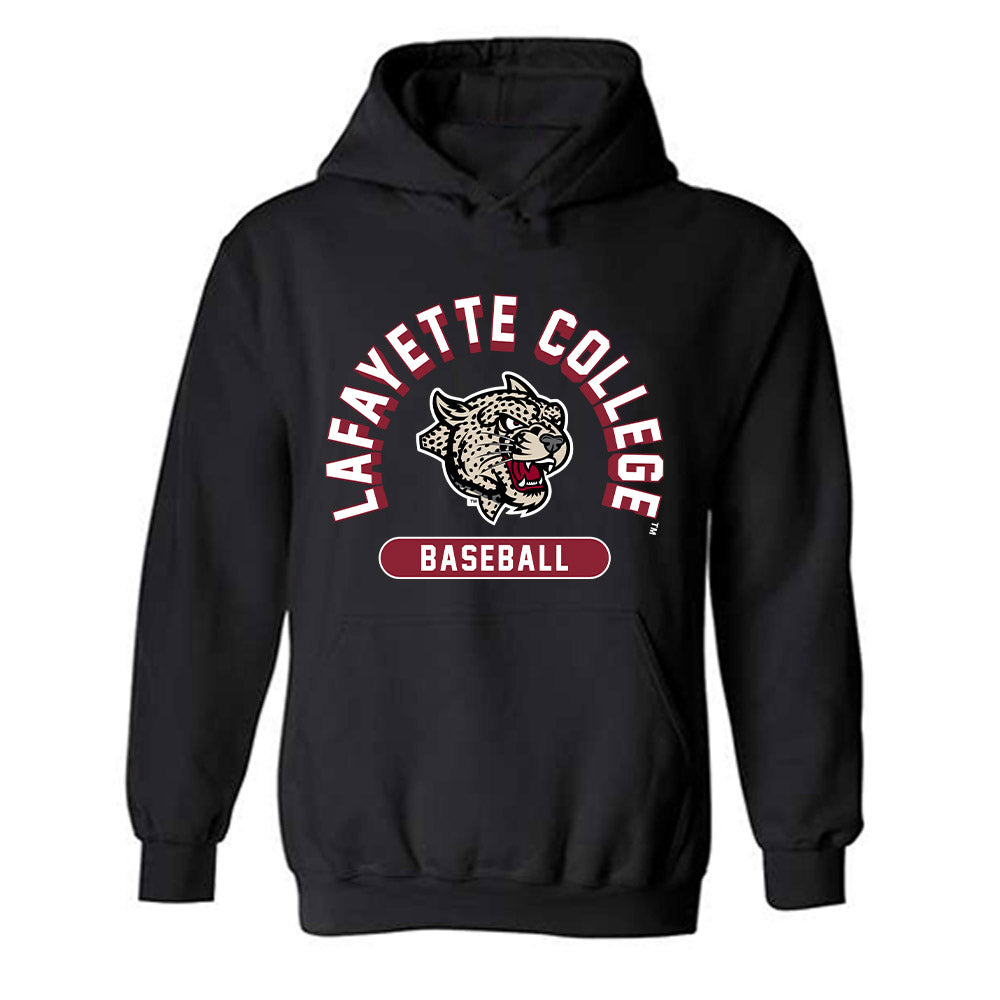 Lafayette College - NCAA Baseball : Curtis Chropuvka - Classic Shersey Hooded Sweatshirt-0