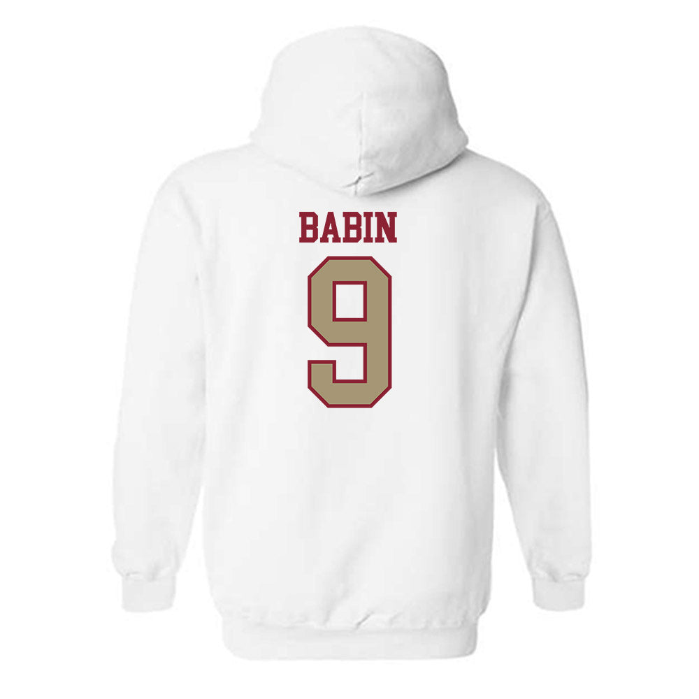 Lafayette College - NCAA Football : Joshua Babin - Classic Shersey Hooded Sweatshirt-1