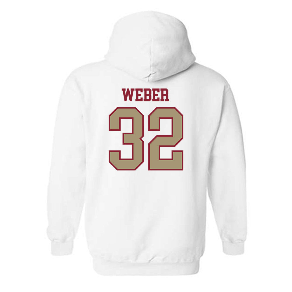 Lafayette College - NCAA Football : Ethan Weber - Classic Shersey Hooded Sweatshirt-1