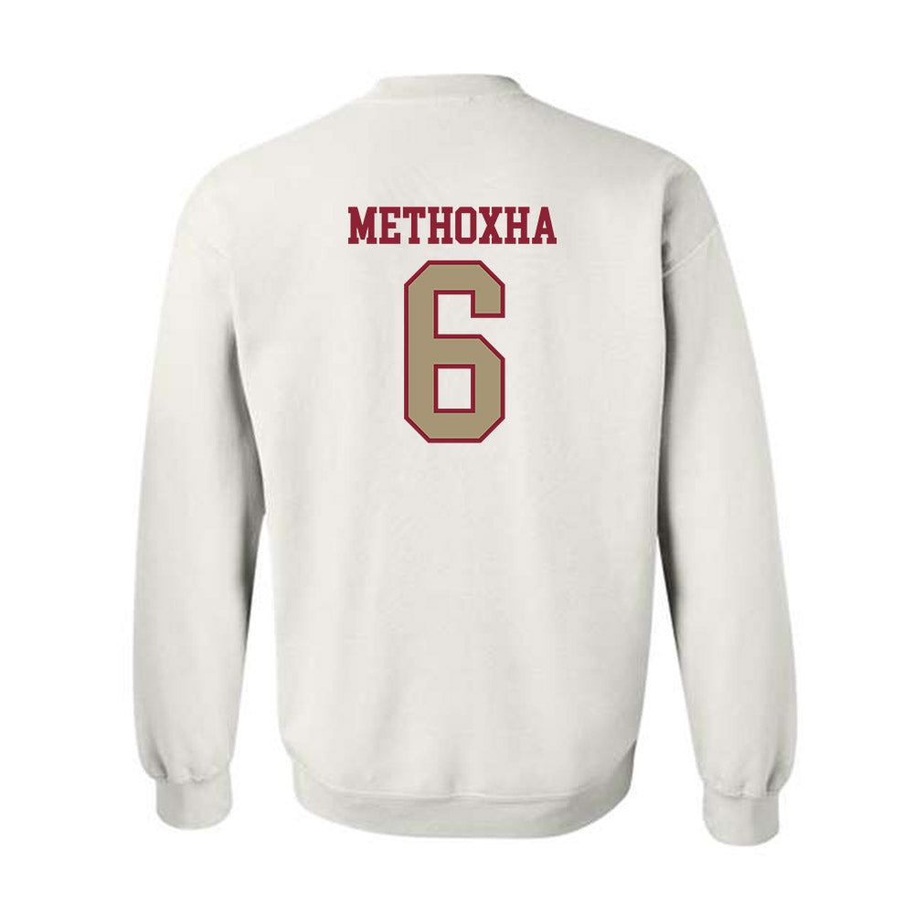 Lafayette College - NCAA Women's Soccer : Era Methoxha - Classic Shersey Crewneck Sweatshirt-1