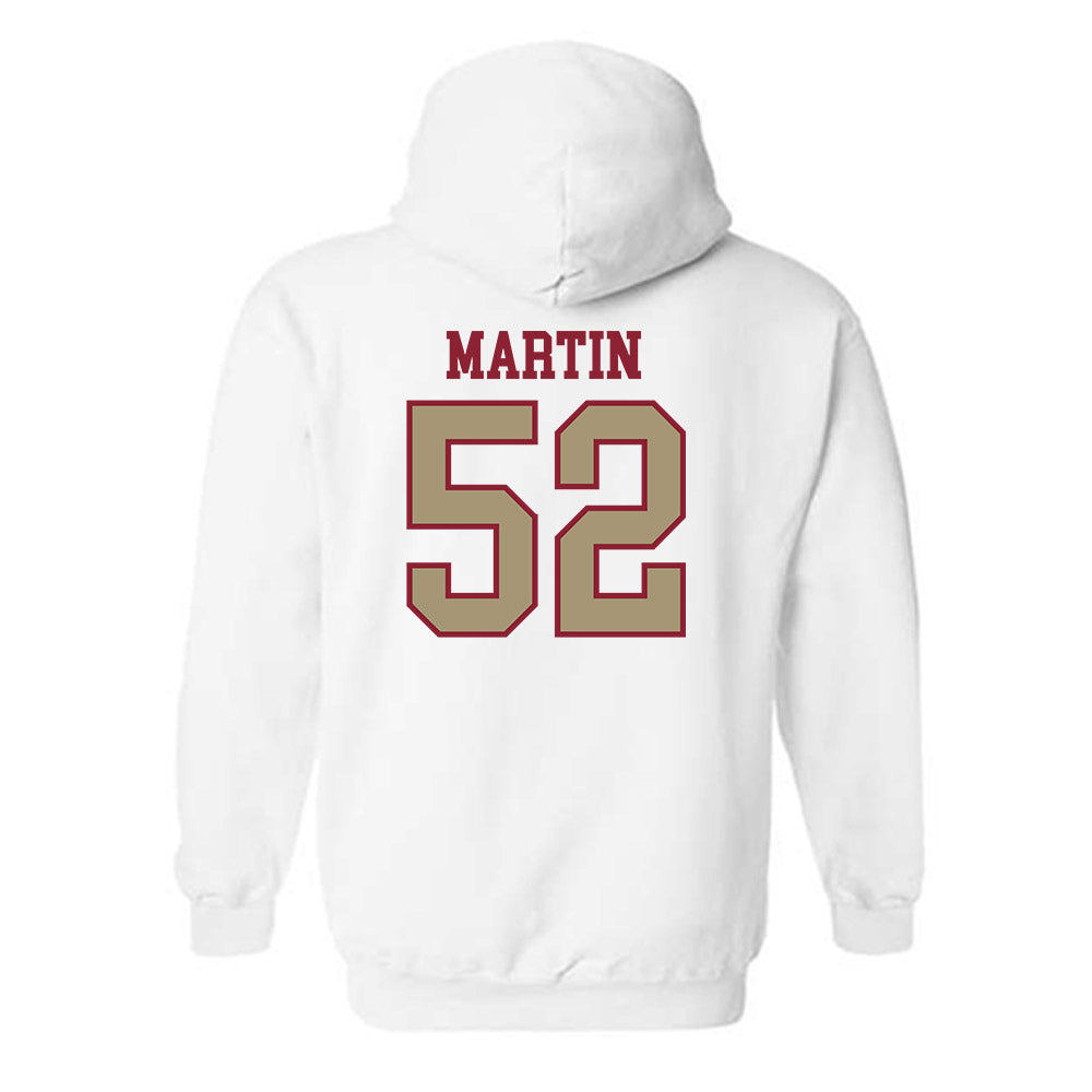Lafayette College - NCAA Men's Lacrosse : Lowen Martin - Classic Shersey Hooded Sweatshirt-1