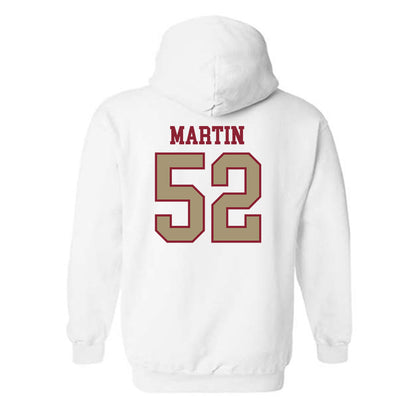 Lafayette College - NCAA Men's Lacrosse : Lowen Martin - Classic Shersey Hooded Sweatshirt-1