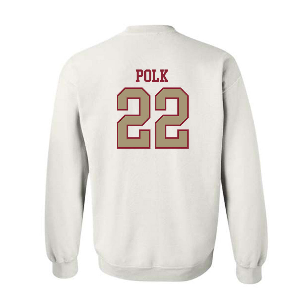 Lafayette College - NCAA Football : Jeremiah Polk - Classic Shersey Crewneck Sweatshirt-1