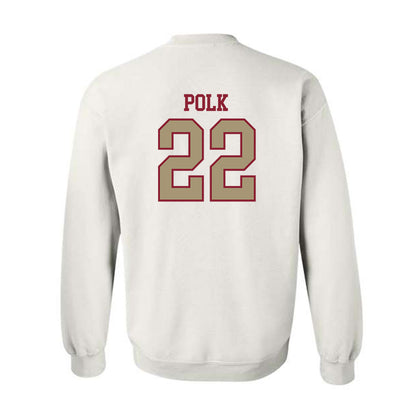 Lafayette College - NCAA Football : Jeremiah Polk - Classic Shersey Crewneck Sweatshirt-1