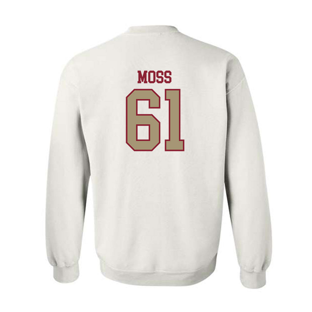 Lafayette College - NCAA Football : Parker Moss - Classic Shersey Crewneck Sweatshirt-1