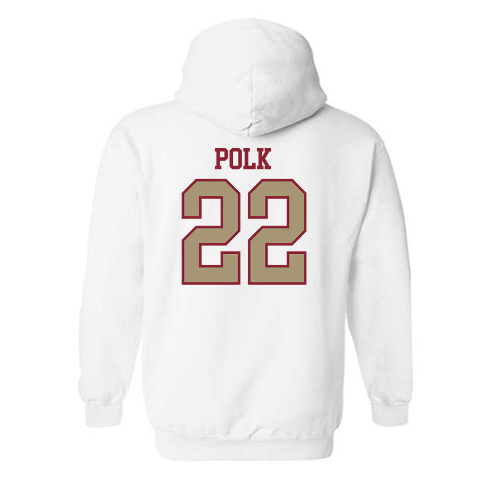 Lafayette College - NCAA Football : Jeremiah Polk - Classic Shersey Hooded Sweatshirt-1