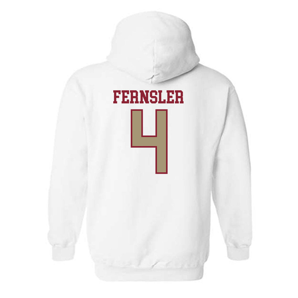 Lafayette College - NCAA Baseball : Boden Fernsler - Classic Shersey Hooded Sweatshirt-1