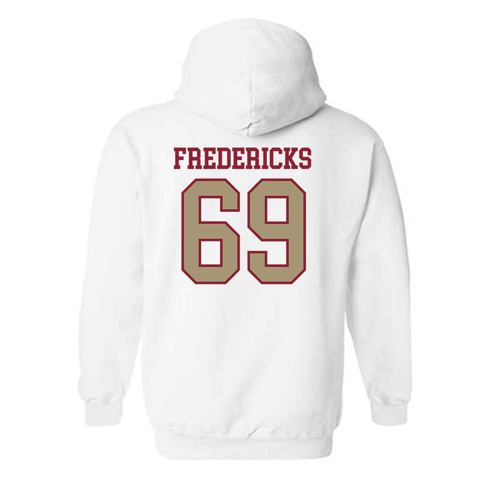 Lafayette College - NCAA Football : Jaivale Fredericks - Classic Shersey Hooded Sweatshirt-1