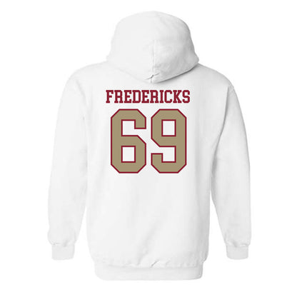 Lafayette College - NCAA Football : Jaivale Fredericks - Classic Shersey Hooded Sweatshirt-1