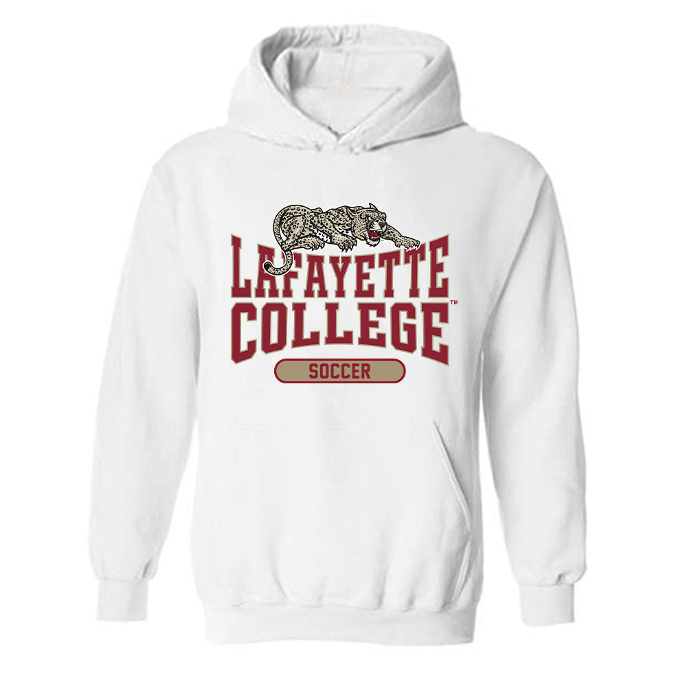 Lafayette College - NCAA Women's Soccer : Era Methoxha - Classic Shersey Hooded Sweatshirt-0