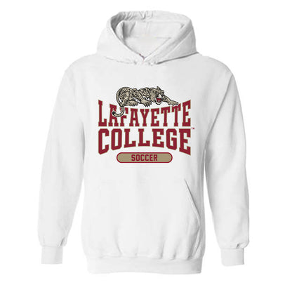 Lafayette College - NCAA Women's Soccer : Era Methoxha - Classic Shersey Hooded Sweatshirt-0