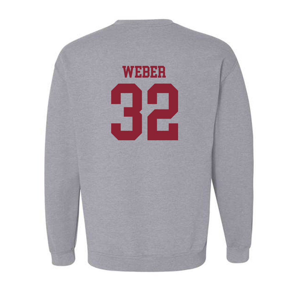 Lafayette College - NCAA Football : Ethan Weber - Classic Shersey Crewneck Sweatshirt-1