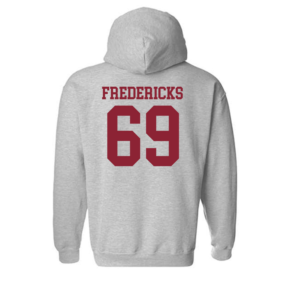 Lafayette College - NCAA Football : Jaivale Fredericks - Classic Shersey Hooded Sweatshirt-1