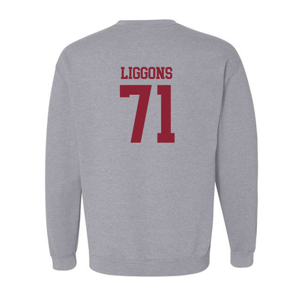 Lafayette College - NCAA Football : Zen Liggons - Classic Shersey Crewneck Sweatshirt-1