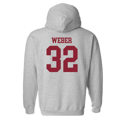 Lafayette College - NCAA Football : Ethan Weber - Classic Shersey Hooded Sweatshirt-1