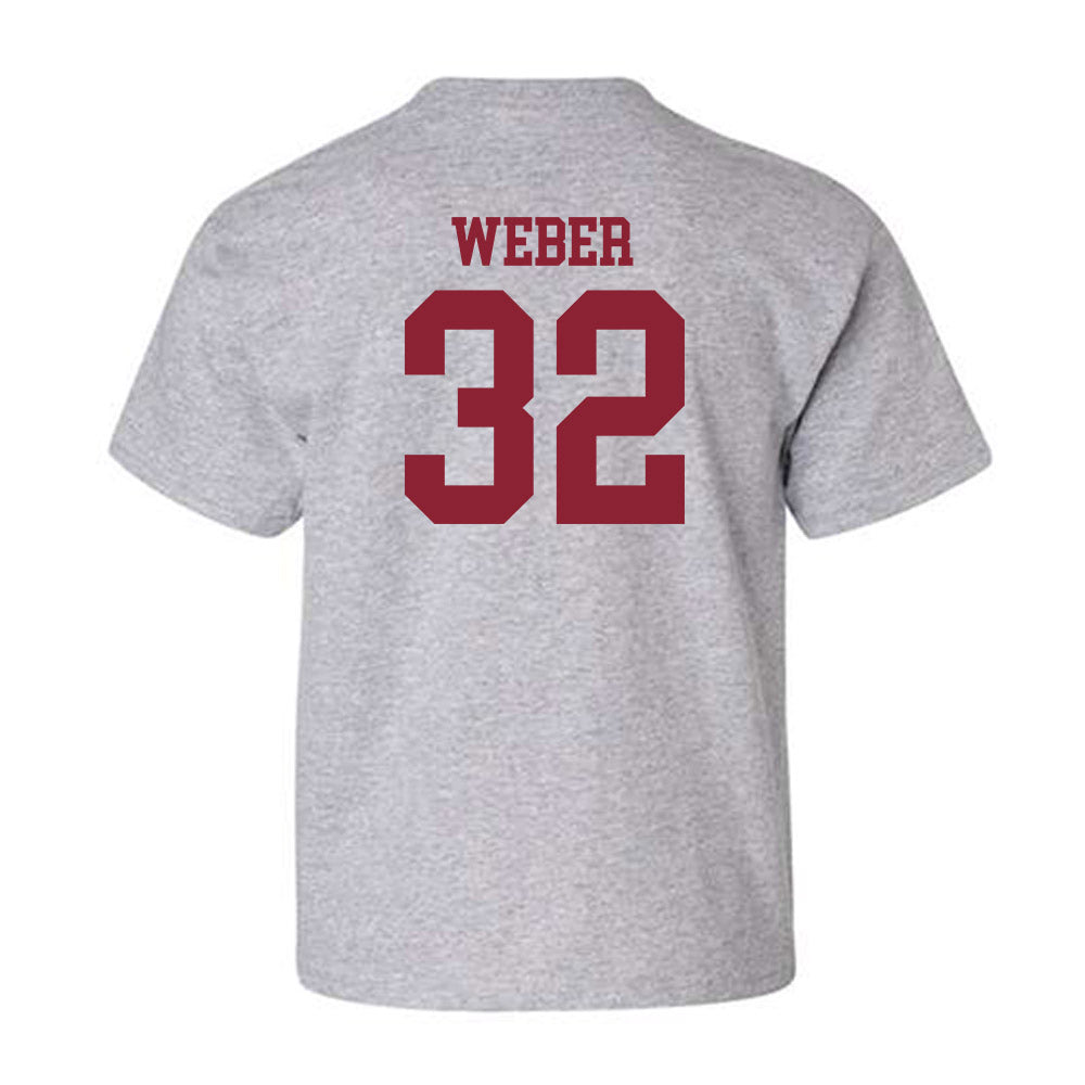 Lafayette College - NCAA Football : Ethan Weber - Classic Shersey Youth T-Shirt-1