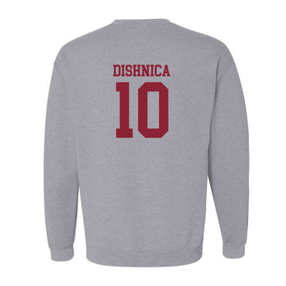 Lafayette College - NCAA Men's Soccer : Samir Dishnica - Classic Shersey Crewneck Sweatshirt-1