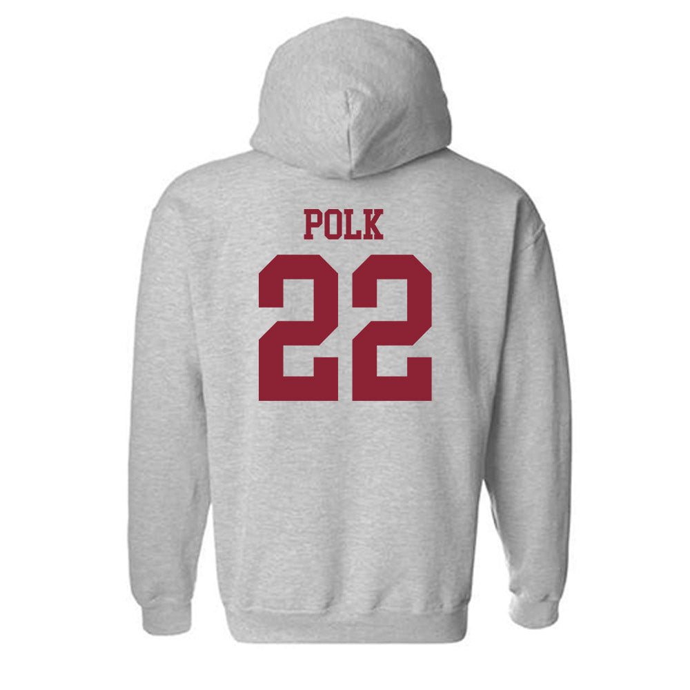 Lafayette College - NCAA Football : Jeremiah Polk - Classic Shersey Hooded Sweatshirt-1