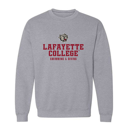 Lafayette College - NCAA Men's Swimming & Diving : Landon Orth - Classic Shersey Crewneck Sweatshirt-0