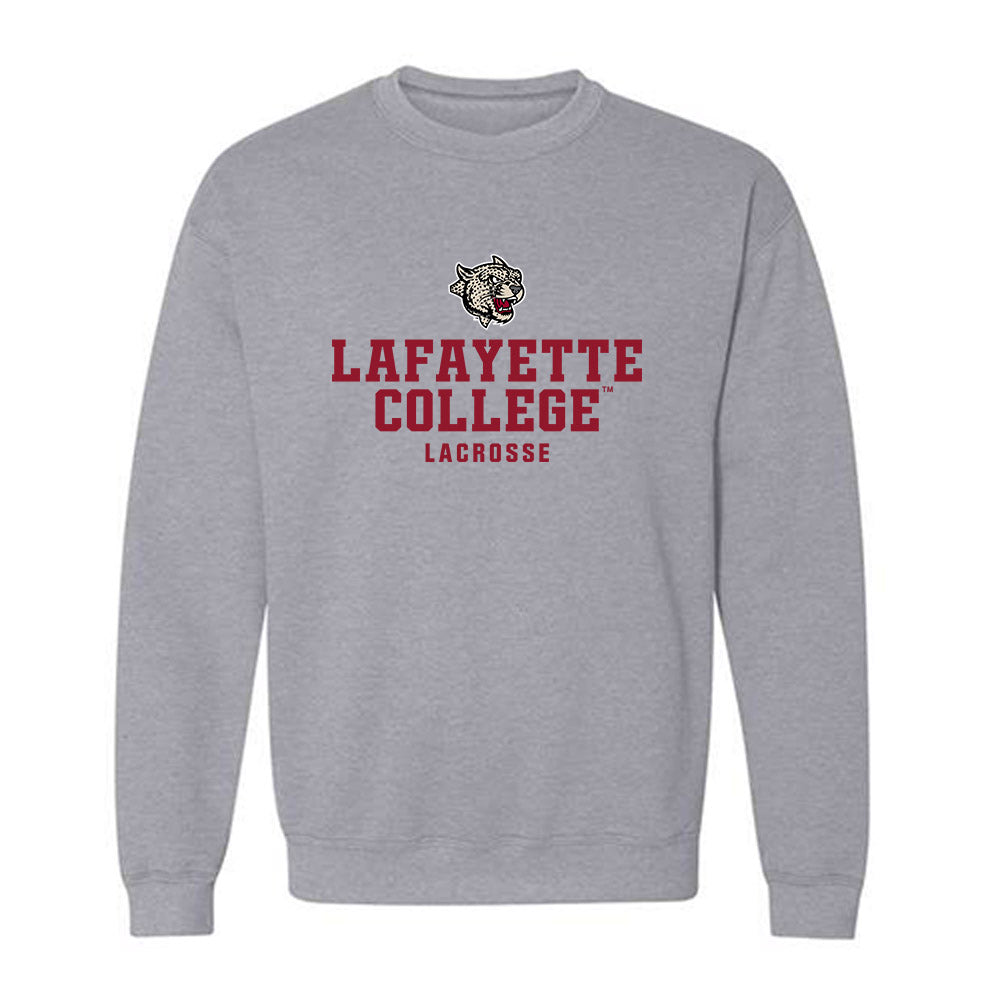 Lafayette College - NCAA Men's Lacrosse : Lowen Martin - Classic Shersey Crewneck Sweatshirt-0