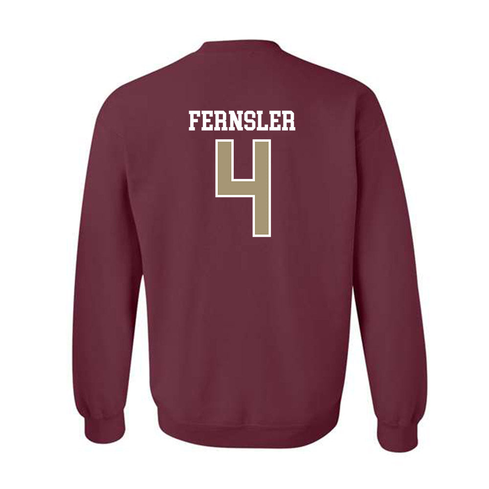 Lafayette College - NCAA Baseball : Boden Fernsler - Classic Shersey Crewneck Sweatshirt-1